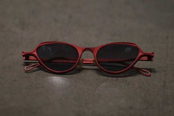 Rigards RIGARDS*UJOH Red Textured Frame Grey Mirror RG0123UJOH